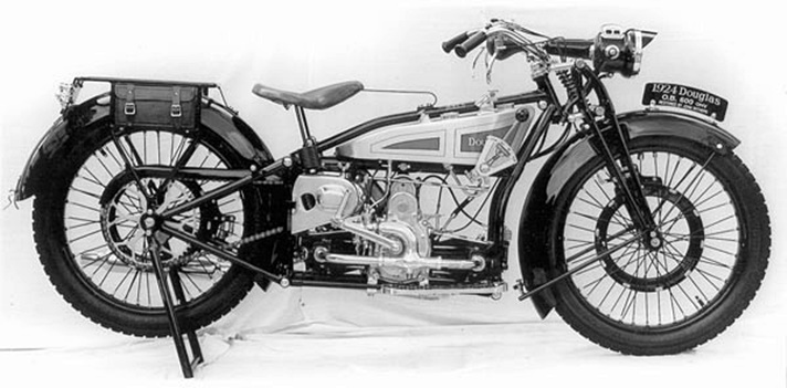 Douglas Model OB motorcycle, 1924