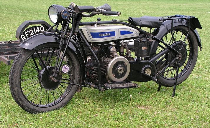 Douglas Model SB27 motorcycle, 1927
