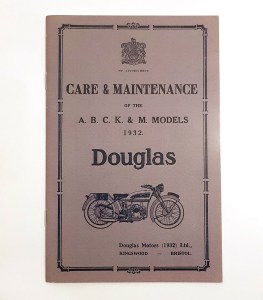 Douglas Motorcycle Manual