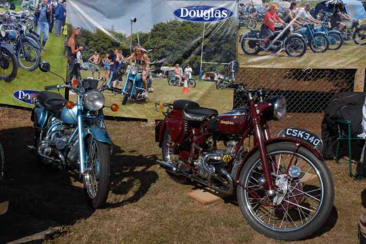 Douglas Club Stand at Maldon Bike Meet