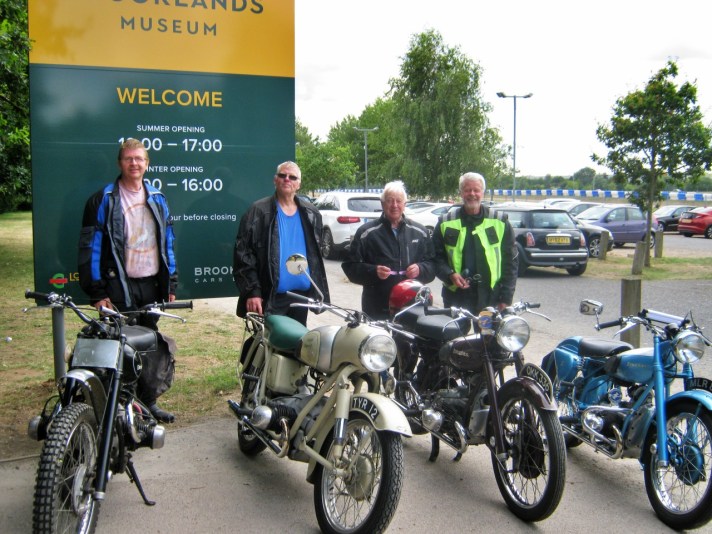 Douglas Club Surrey and Hants Section at Brooklands, July 2019