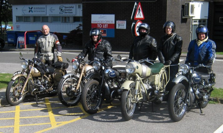 Post-War Douglas Line-Up at Redhill Aerodrome
