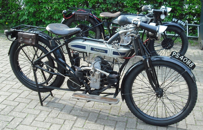 Douglas Model V Motorcycle 1917-1919