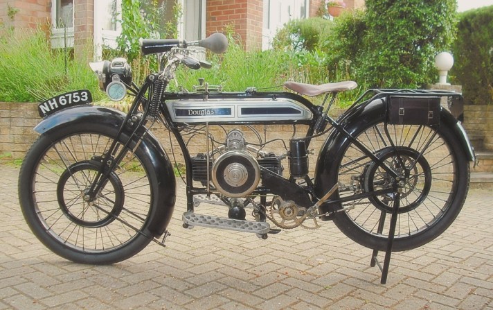 Douglas 2.75hp Model CW Motorcycle 1925